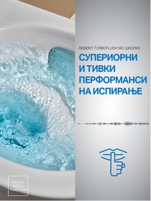 TurboFlush WC šolje MK