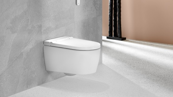 Geberit AquaClean, tuš WC Geberit AquaClean, tuš WC