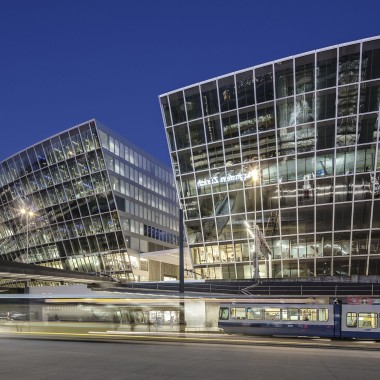 The Circle in Zurich by night (© Flughafen Zürich AG)