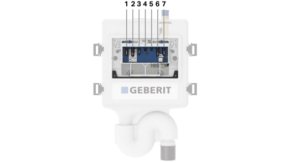 Geberit HS50 jedinica za higijensko ispiranje (© Geberit)