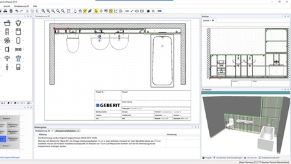 Detaljno 3D planiranje u Geberit ProPlanner-u