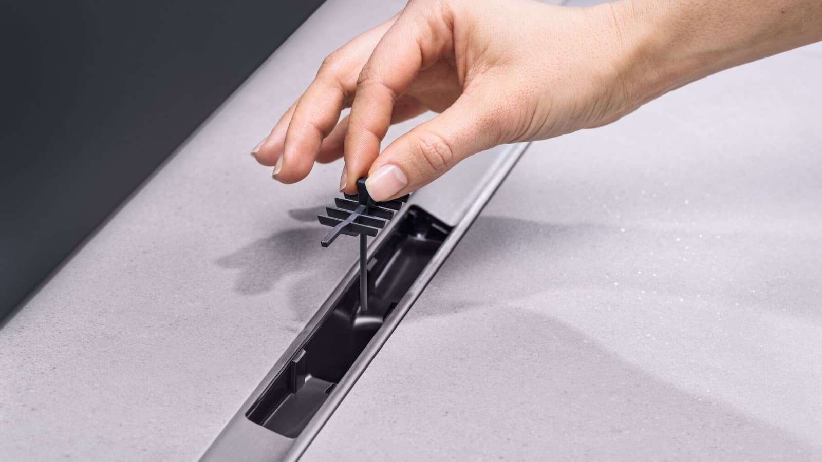 Umetak u Geberit CleanLine 50 tuš kanalu Umetak u Geberit CleanLine 50 tuš kanalu