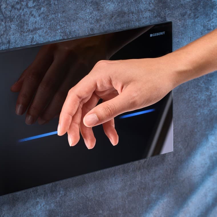 Geberit Sigma80 beskontaktna aktivacija Geberit Sigma80 beskontaktna aktivacija