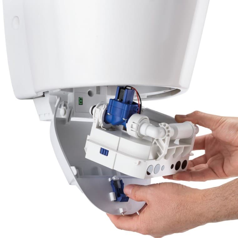 Upravljačka jedinica pisoara Geberit u priključnoj stanici Upravljačka jedinica pisoara Geberit u priključnoj stanici