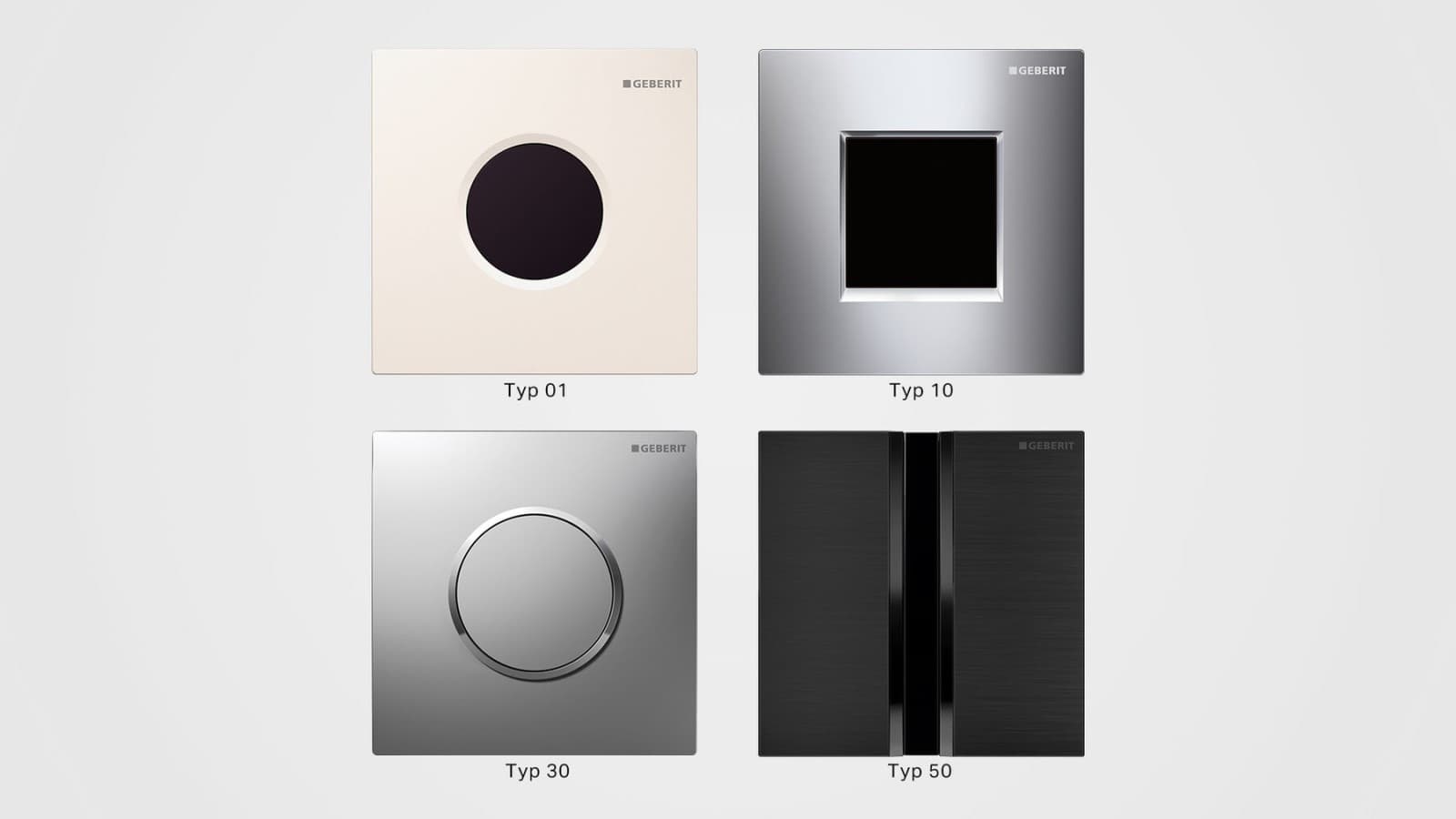 Pregled Geberit tipki Pregled Geberit tipki