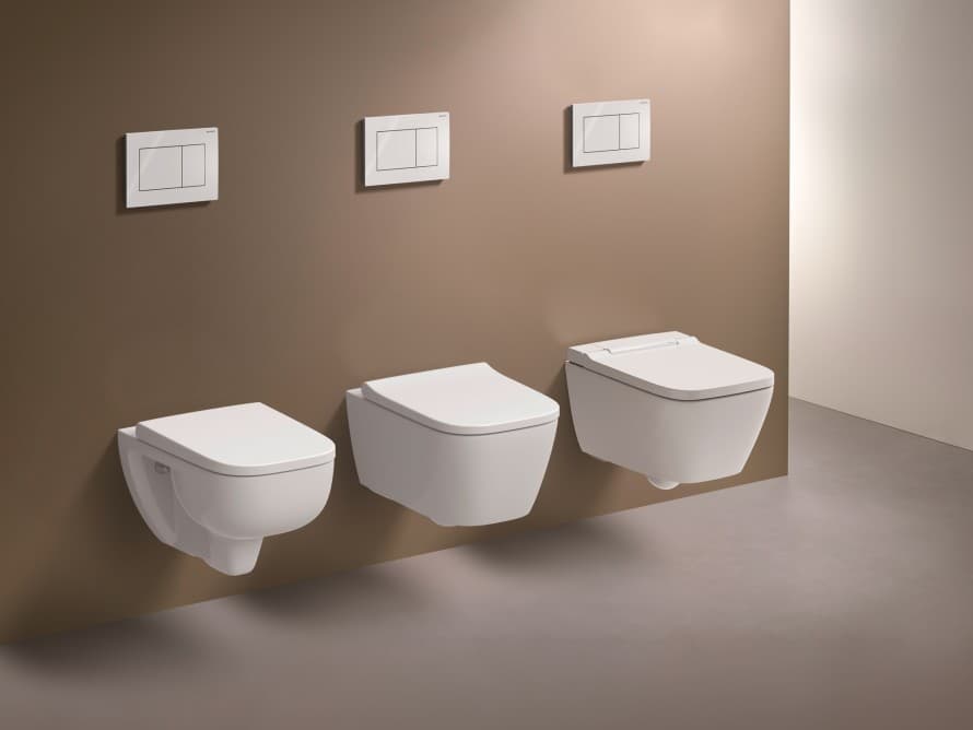 TurboFlush tehnologija za WC šolje kvadratnog dizajna TurboFlush tehnologija za WC šolje kvadratnog dizajna