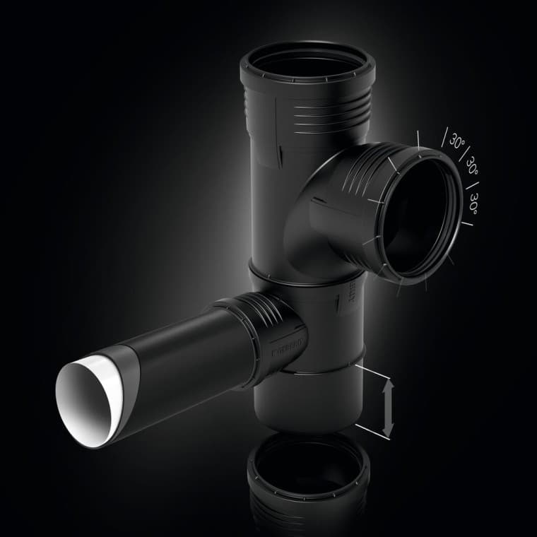 Specijalni Geberit Silent-PP fazonski komad Specijalni Geberit Silent-PP fazonski komad