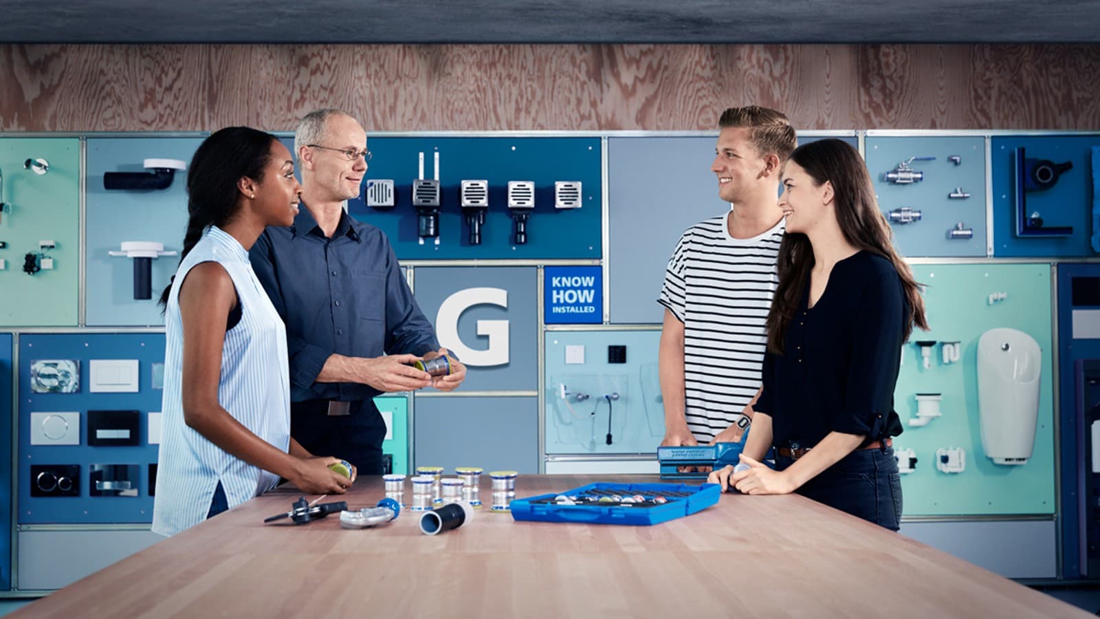 Zaposleni u kompaniji Geberit - zajedničke vrednosti Zaposleni u kompaniji Geberit - zajedničke vrednosti