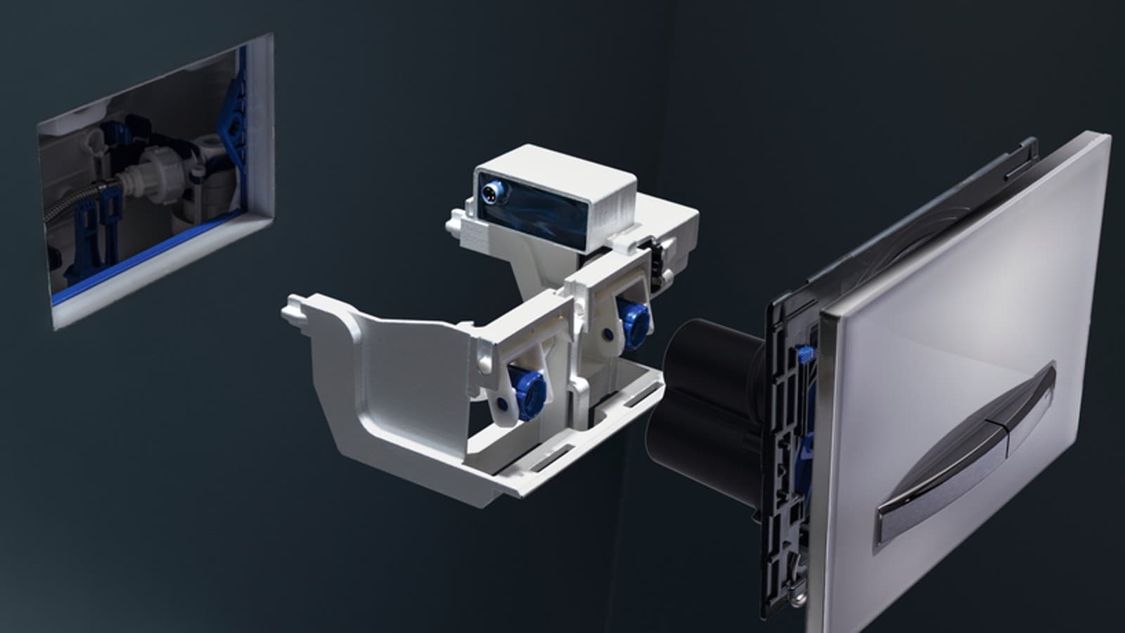 Geberit jedinica za intervano ispiranje može se postaviti u svaki Geberit Sigma ugradni vodokotlić od 12 cm Geberit jedinica za intervano ispiranje može se postaviti u svaki Geberit Sigma ugradni vodokotlić od 12 cm
