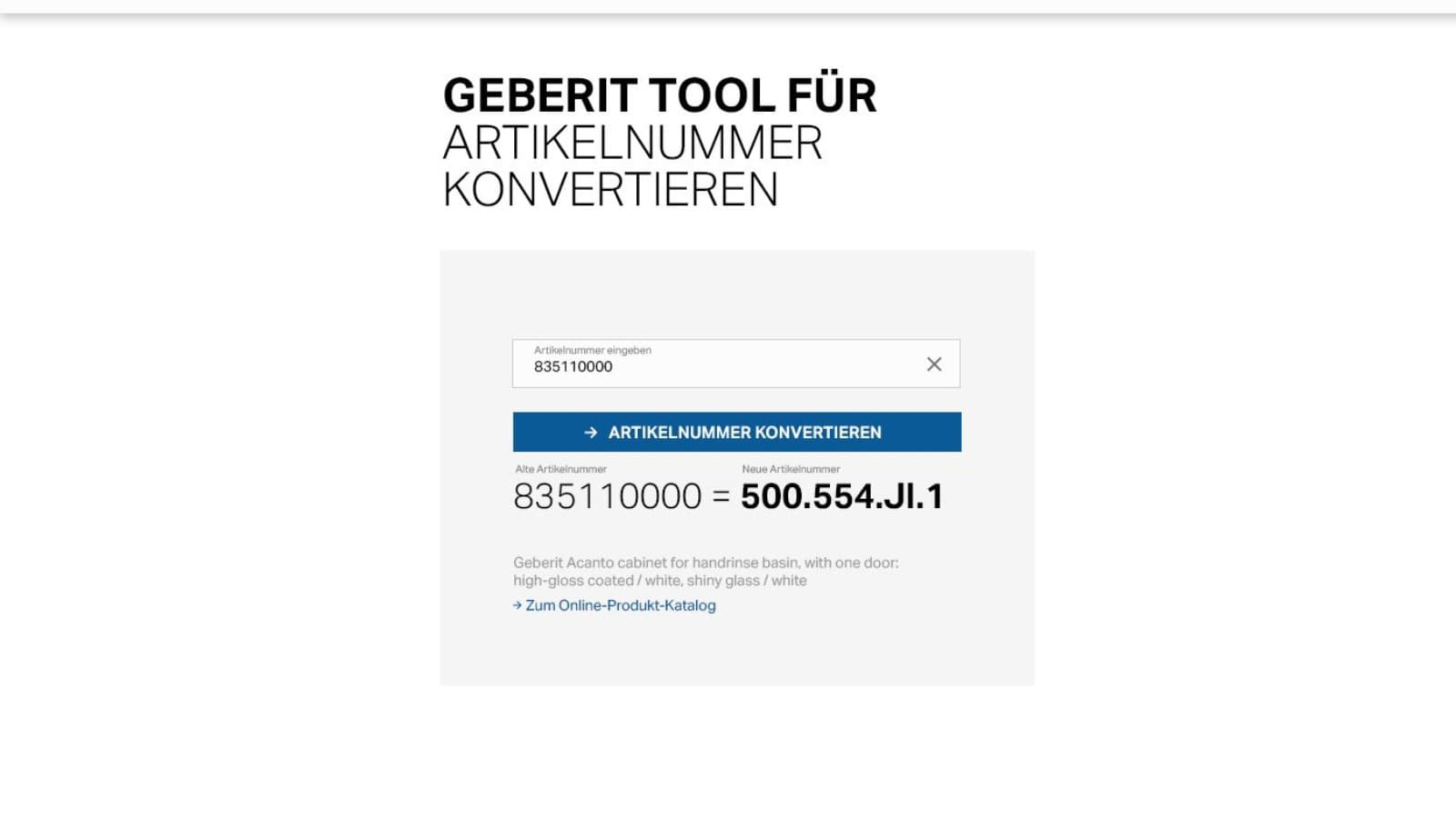 Konvertor šifre artikala Konvertor šifre artikala