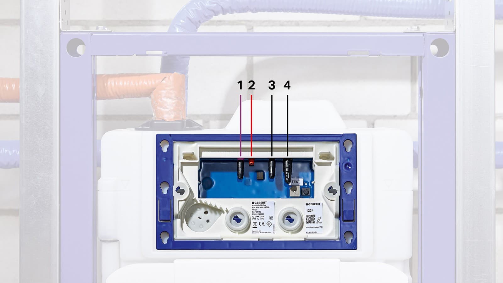 Ugradni vodokotlić sa HS30 jedinicom (© Geberit) Ugradni vodokotlić sa HS30 jedinicom (© Geberit)